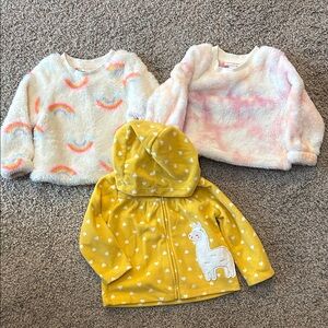 12 months fleece sweatshirts